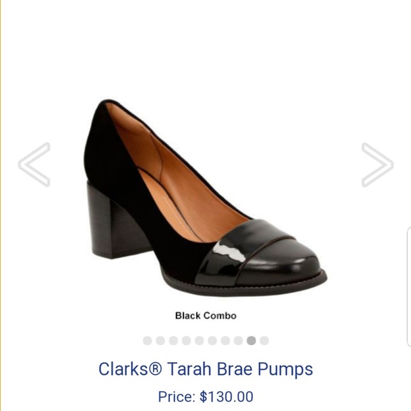 clarks heel shoes